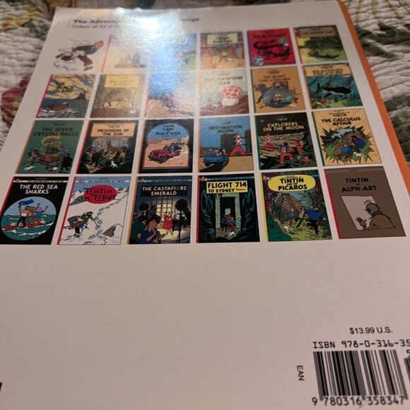 TINTIN RED RACKHAM'S TREASURE - SOFTCOVER MODERN EDITION - Picture 2 of 3